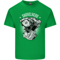 Shovelhead Motorcycle Engine Biker Mens Cotton T-Shirt Tee Top Irish Green