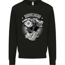 Shovelhead Motorcycle Engine Biker Mens Sweatshirt Jumper Black
