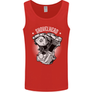 Shovelhead Motorcycle Engine Biker Mens Vest Tank Top Red