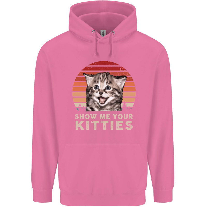 Show Me Your Kitties Funny Cat Kitten Childrens Kids Hoodie Azalea