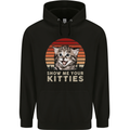 Show Me Your Kitties Funny Cat Kitten Childrens Kids Hoodie Black