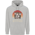 Show Me Your Kitties Funny Cat Kitten Childrens Kids Hoodie Sports Grey