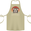 Show Me Your Kitties Funny Cat Kitten Cotton Apron 100% Organic Khaki