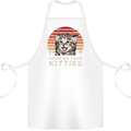 Show Me Your Kitties Funny Cat Kitten Cotton Apron 100% Organic White