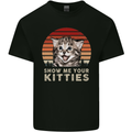 Show Me Your Kitties Funny Cat Kitten Kids T-Shirt Childrens Black