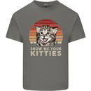 Show Me Your Kitties Funny Cat Kitten Kids T-Shirt Childrens Charcoal