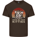 Show Me Your Kitties Funny Cat Kitten Kids T-Shirt Childrens Chocolate