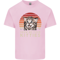 Show Me Your Kitties Funny Cat Kitten Kids T-Shirt Childrens Light Pink