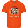 Show Me Your Kitties Funny Cat Kitten Kids T-Shirt Childrens Orange