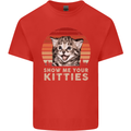 Show Me Your Kitties Funny Cat Kitten Kids T-Shirt Childrens Red