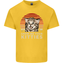 Show Me Your Kitties Funny Cat Kitten Kids T-Shirt Childrens Yellow
