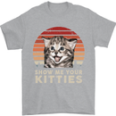 Show Me Your Kitties Funny Cat Kitten Mens T-Shirt Cotton Gildan Sports Grey