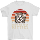 Show Me Your Kitties Funny Cat Kitten Mens T-Shirt Cotton Gildan White