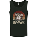 Show Me Your Kitties Funny Cat Kitten Mens Vest Tank Top Black