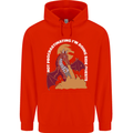 Side Quests Funny Role Playing Games RPG Childrens Kids Hoodie Bright Red