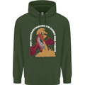 Side Quests Funny Role Playing Games RPG Childrens Kids Hoodie Forest Green