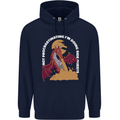 Side Quests Funny Role Playing Games RPG Childrens Kids Hoodie Navy Blue