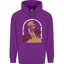 Side Quests Funny Role Playing Games RPG Childrens Kids Hoodie Purple