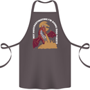 Side Quests Funny Role Playing Games RPG Cotton Apron 100% Organic Dark Grey