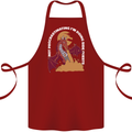 Side Quests Funny Role Playing Games RPG Cotton Apron 100% Organic Maroon