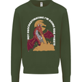 Side Quests Funny Role Playing Games RPG Kids Sweatshirt Jumper Forest Green