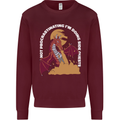 Side Quests Funny Role Playing Games RPG Kids Sweatshirt Jumper Maroon