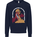 Side Quests Funny Role Playing Games RPG Kids Sweatshirt Jumper Navy Blue