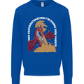 Side Quests Funny Role Playing Games RPG Kids Sweatshirt Jumper Royal Blue