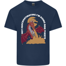 Side Quests Funny Role Playing Games RPG Kids T-Shirt Childrens Navy Blue