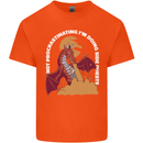 Side Quests Funny Role Playing Games RPG Kids T-Shirt Childrens Orange