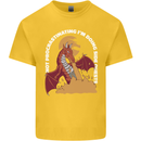 Side Quests Funny Role Playing Games RPG Kids T-Shirt Childrens Yellow