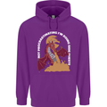 Side Quests Funny Role Playing Games RPG Mens 80% Cotton Hoodie Purple