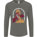 Side Quests Funny Role Playing Games RPG Mens Long Sleeve T-Shirt Charcoal