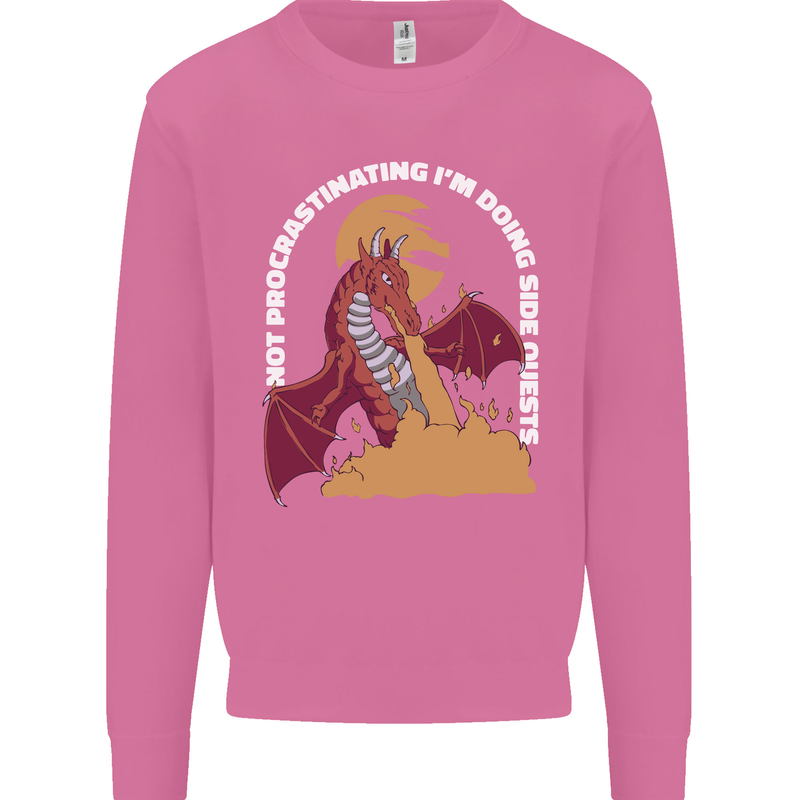 Side Quests Funny Role Playing Games RPG Mens Sweatshirt Jumper Azalea