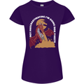 Side Quests Funny Role Playing Games RPG Womens Petite Cut T-Shirt Purple