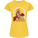 Side Quests Funny Role Playing Games RPG Womens Petite Cut T-Shirt Yellow