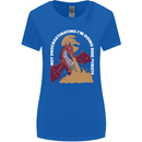 Side Quests Funny Role Playing Games RPG Womens Wider Cut T-Shirt Royal Blue