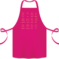 Signs of the Chinese Zodiac Shengxiao Cotton Apron 100% Organic Pink