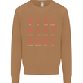 Signs of the Chinese Zodiac Shengxiao Mens Sweatshirt Jumper Caramel Latte