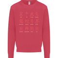 Signs of the Chinese Zodiac Shengxiao Mens Sweatshirt Jumper Heliconia