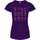 Signs of the Chinese Zodiac Shengxiao Womens Petite Cut T-Shirt Purple