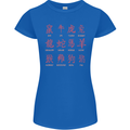 Signs of the Chinese Zodiac Shengxiao Womens Petite Cut T-Shirt Royal Blue