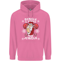 Single and Ready to Jingle Christmas Funny Mens 80% Cotton Hoodie Azelea