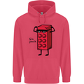 Six Pack Funny Gym Training Top Fat Obese Childrens Kids Hoodie Heliconia
