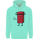 Six Pack Funny Gym Training Top Fat Obese Childrens Kids Hoodie Peppermint