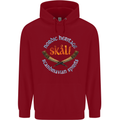 Skal The Vikings Alcohol Beer Nordic Odin Childrens Kids Hoodie Red