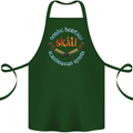 Skal The Vikings Alcohol Beer Nordic Odin Cotton Apron 100% Organic Forest Green
