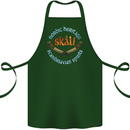Skal The Vikings Alcohol Beer Nordic Odin Cotton Apron 100% Organic Forest Green