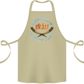 Skal The Vikings Alcohol Beer Nordic Odin Cotton Apron 100% Organic Khaki