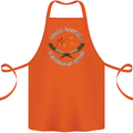 Skal The Vikings Alcohol Beer Nordic Odin Cotton Apron 100% Organic Orange